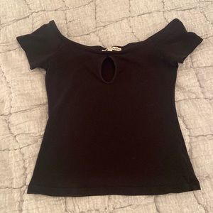 Express black t-shirt, size small